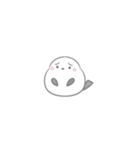 ネガティブでかわいいシマエナガ*文字なし（個別スタンプ：1）