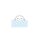 ネガティブでかわいいシマエナガ*文字なし（個別スタンプ：25）