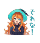 企む魔女★魔法の毎日（個別スタンプ：22）