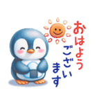 可愛いペンギンの無邪気でラブな毎日（個別スタンプ：1）