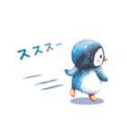 可愛いペンギンの無邪気でラブな毎日（個別スタンプ：20）