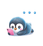 可愛いペンギンの無邪気でラブな毎日（個別スタンプ：27）