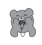文字なしぺた1【クマイク】（個別スタンプ：7）