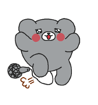 文字なしぺた1【クマイク】（個別スタンプ：12）