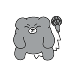文字なしぺた1【クマイク】（個別スタンプ：19）