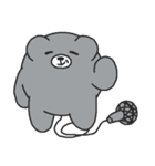 文字なしぺた1【クマイク】（個別スタンプ：23）