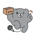 文字なしぺた1【クマイク】（個別スタンプ：24）