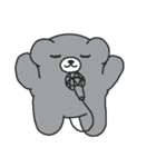文字なしぺた1【クマイク】（個別スタンプ：25）