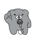 文字なしぺた1【クマイク】（個別スタンプ：26）