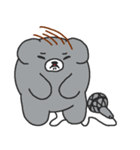 文字なしぺた1【クマイク】（個別スタンプ：30）