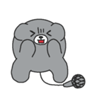 文字なしぺた1【クマイク】（個別スタンプ：31）