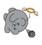 文字なしぺた1【クマイク】（個別スタンプ：33）