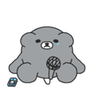 文字なしぺた1【クマイク】（個別スタンプ：38）