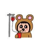 ポポベアの健康管理＆病院！（個別スタンプ：18）