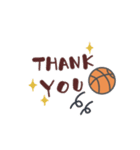 バスケ basketball（個別スタンプ：14）