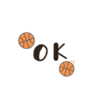バスケ basketball（個別スタンプ：18）