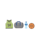 バスケ basketball（個別スタンプ：21）