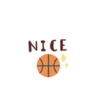 バスケ basketball（個別スタンプ：23）