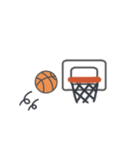 バスケ basketball（個別スタンプ：25）
