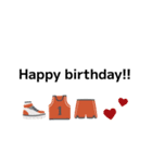 バスケ basketball（個別スタンプ：32）