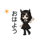 ゴスロリちゃん♡（個別スタンプ：1）