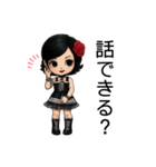 ゴスロリちゃん♡（個別スタンプ：9）