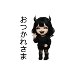 ゴスロリちゃん♡（個別スタンプ：15）
