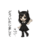 ゴスロリちゃん♡（個別スタンプ：16）