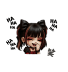ゴスロリちゃん♡（個別スタンプ：23）