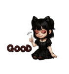 ゴスロリちゃん♡（個別スタンプ：25）