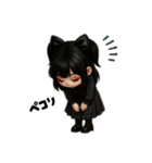 ゴスロリちゃん♡（個別スタンプ：27）