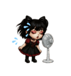 ゴスロリちゃん♡（個別スタンプ：34）