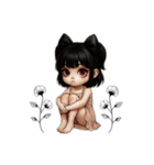 ゴスロリちゃん♡（個別スタンプ：35）