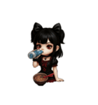 ゴスロリちゃん♡（個別スタンプ：36）