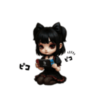 ゴスロリちゃん♡（個別スタンプ：37）
