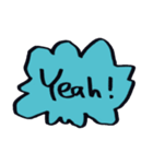 へばねのメッセージスタンプ▼（個別スタンプ：1）