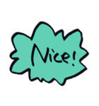 へばねのメッセージスタンプ▼（個別スタンプ：12）