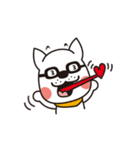 がんばれ！ちゃわん2(まめこファミリー）（個別スタンプ：15）