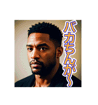セリフマシーン黒人男性（個別スタンプ：24）