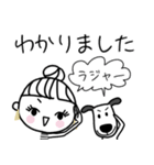 みんなの姉御！大人可愛い挨拶スタンプ（個別スタンプ：9）