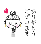 みんなの姉御！大人可愛い挨拶スタンプ（個別スタンプ：13）