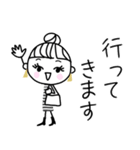 みんなの姉御！大人可愛い挨拶スタンプ（個別スタンプ：25）