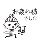 みんなの姉御！大人可愛い挨拶スタンプ（個別スタンプ：32）
