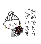 みんなの姉御！大人可愛い挨拶スタンプ（個別スタンプ：38）