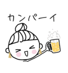 みんなの姉御！大人可愛い挨拶スタンプ（個別スタンプ：40）
