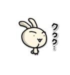 ひとことだけで伝えるうさぎ4（個別スタンプ：11）