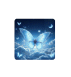 蝶々と月と雲海と.Butterfly ＆ Moon（個別スタンプ：20）