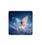 蝶々と月と雲海と.Butterfly ＆ Moon（個別スタンプ：21）