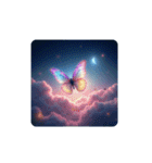 蝶々と月と雲海と.Butterfly ＆ Moon（個別スタンプ：30）