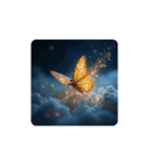 蝶々と月と雲海と.Butterfly ＆ Moon（個別スタンプ：31）